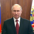 Путин обратился к россиянам по случаю Дня защитника Отечества