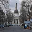 В Одессе во время взрывов пострадал Спасо-Преображенский кафедральный собор