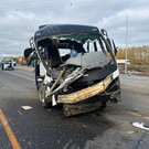 После ДТП с автобусами под Мензелинском 6 человек оказались в реанимации. Одного пострадавшего доставят в РКБ на вертолете 