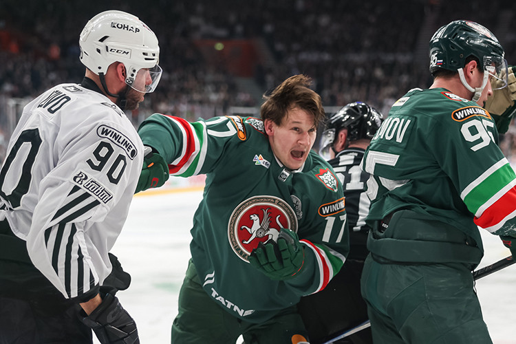 Два гола за 48 секунд: еще одна победа «Ак Барса» над «Трактором»