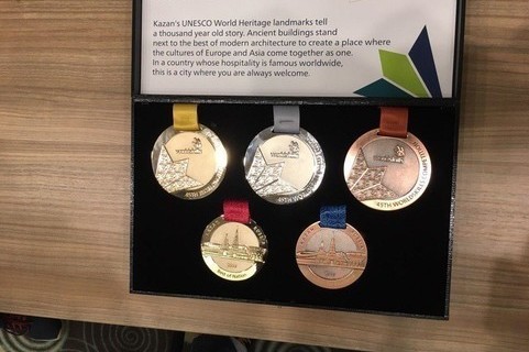 В Казани представили медали чемпионата WorldSkills 