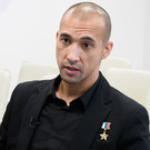 Командир танка «Алеша» Баксиков посетил матч УНИКС – «Парма»