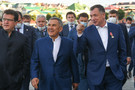 Минниханов и Хуснуллин прогулялись по Набережной озера Кабан в Казани