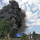 В Киндерях мощный пожар – над Казанью поднимается столб черного дыма