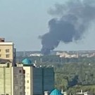 В Дербышках горит склад в промзоне