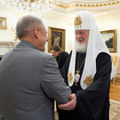 Минниханов в Москве встретился с патриархом Кириллом