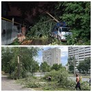 В Казани во время урагана произошло 129 аварий на сетях электроснабжения 