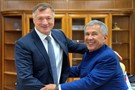 Минниханов поздравил с праздником татарстанских строителей