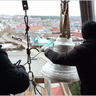 В Боровецкой церкви установили новые колокола