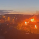 Военный самолет упал на жилой дом в Иркутске – пилоты погибли