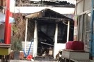 В Казани ночью произошел крупный пожар на Даурском рынке