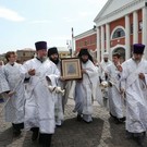 В Казань привезли «икону русских побед»: «Люди молятся, чтобы прекратилось кровопролитие»
