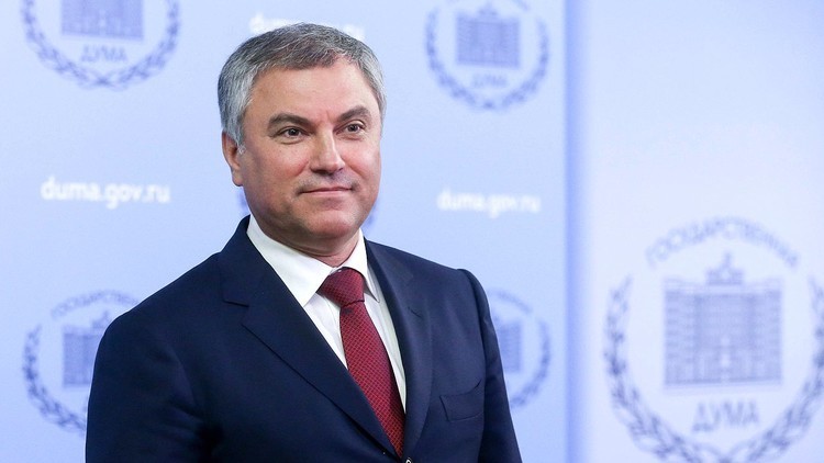 Володин заявил, что в Госдуме обсудят обращение к президенту о признании ДНР и ЛНР