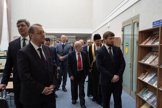 Минниханов встретился с Кириенко в Болгарской исламской академии