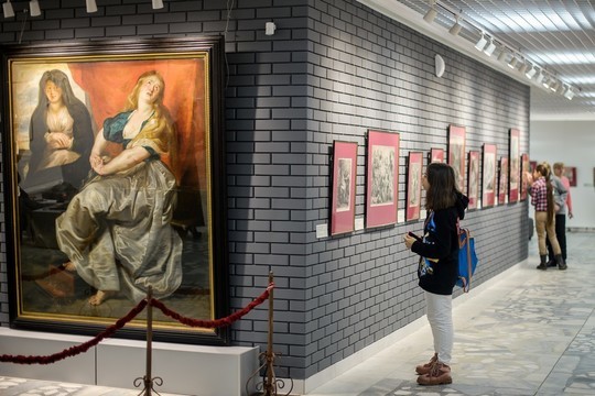 В картинную галерею Челнов привезли подлинник картины Рубенса