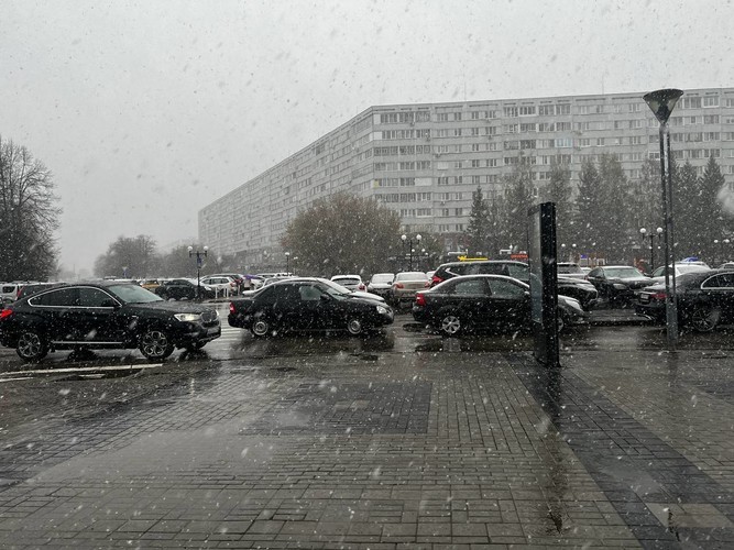 В Челнах начался сильный снегопад