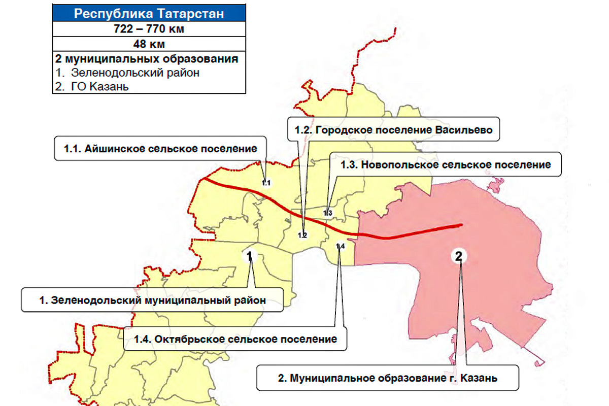 Карта зеленодольского района