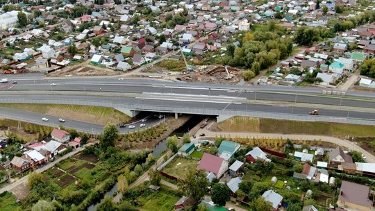 ​В Казани испытали новый мост: это часть второго этапа БКК
