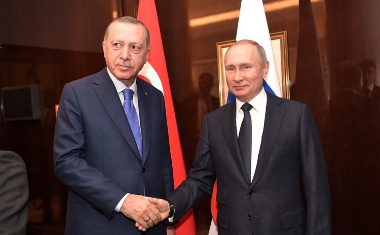 Путин пожелал Эрдогану и его супруге скорейшего выздоровления