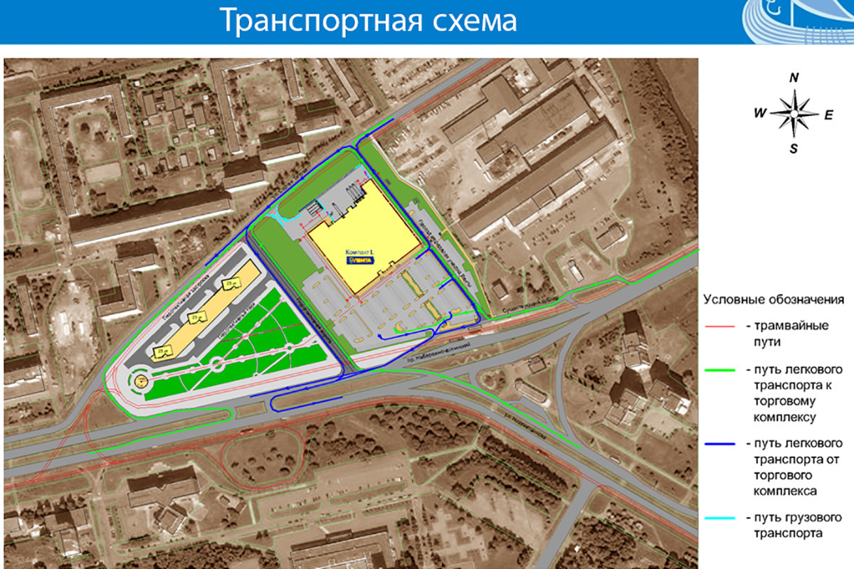 Схема продолжения московского проспекта в набережных челнах