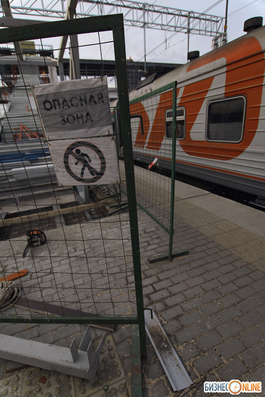 Реконструкция казанского вокзала (09.10.12) 