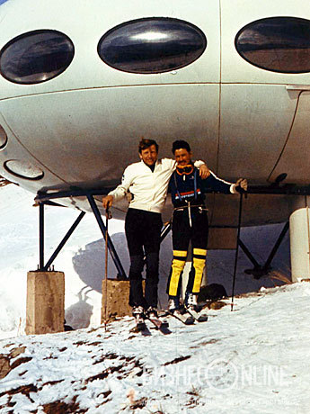 Рустам Еналеев, Зуфар Гаязов (слева направо), Домбай, 1985 г.