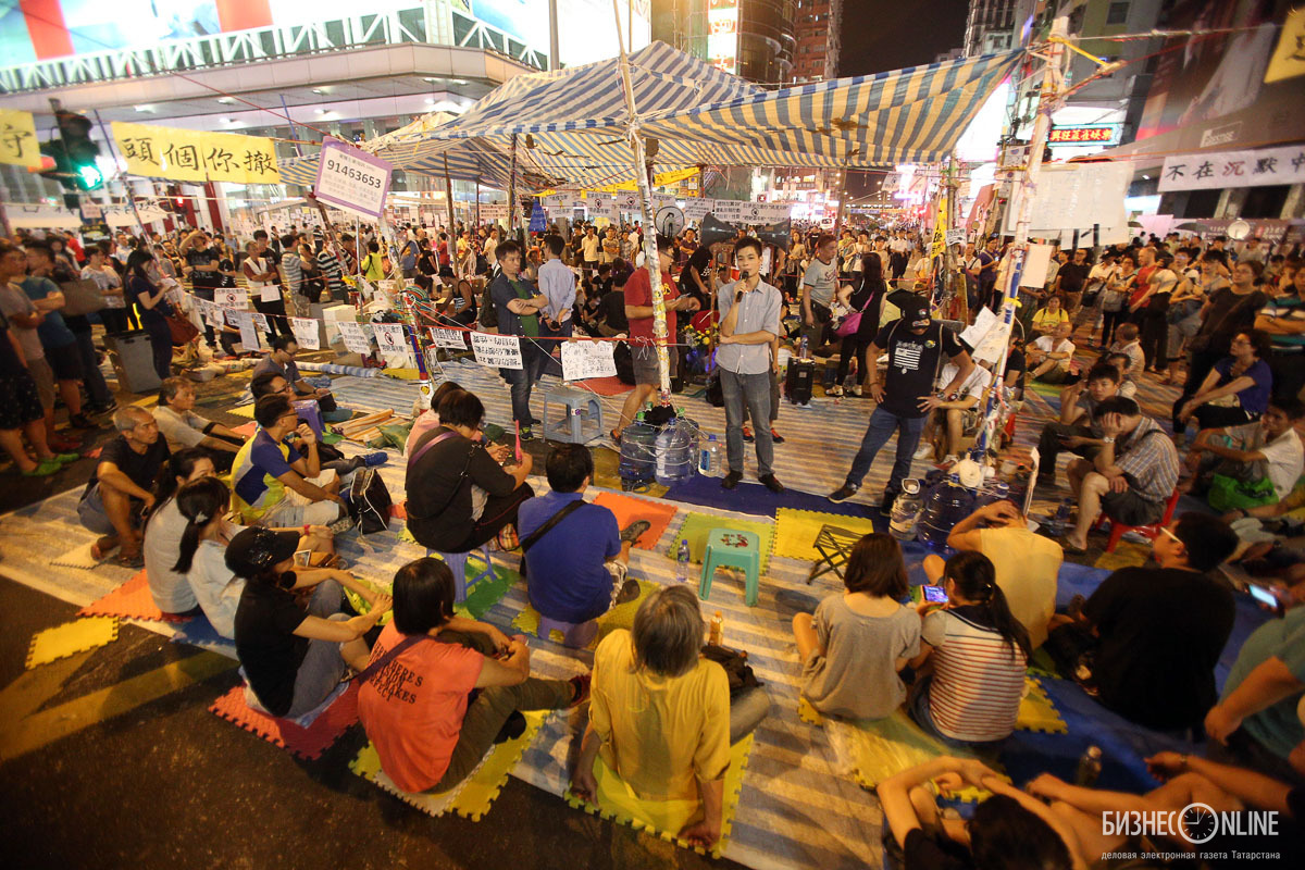 Центр митингов в районе Мангкок
