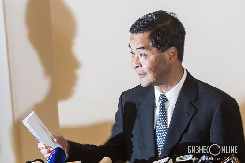 Глава администрации Гонконга Leung Chun-ying