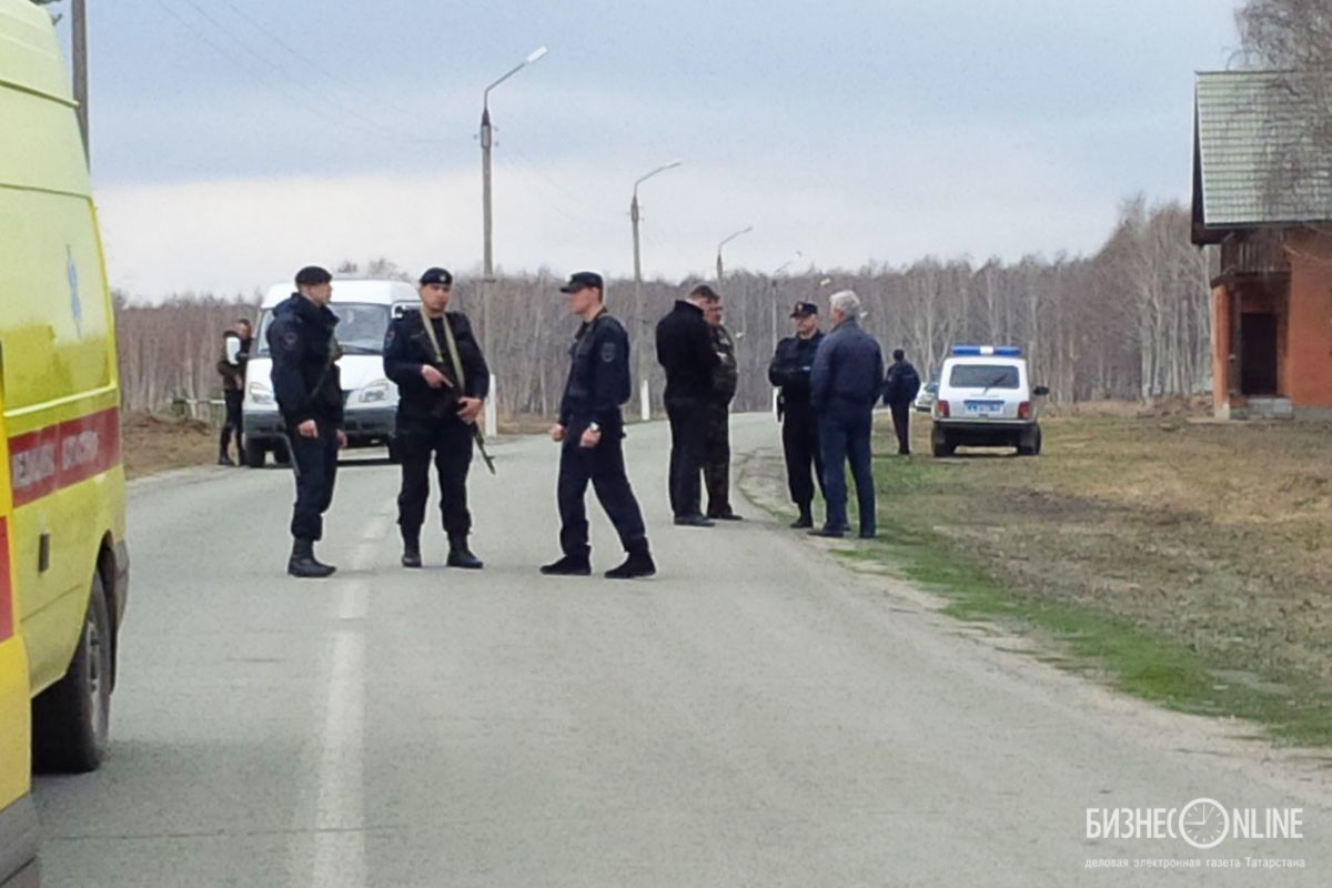 Стрельба на овощном базе