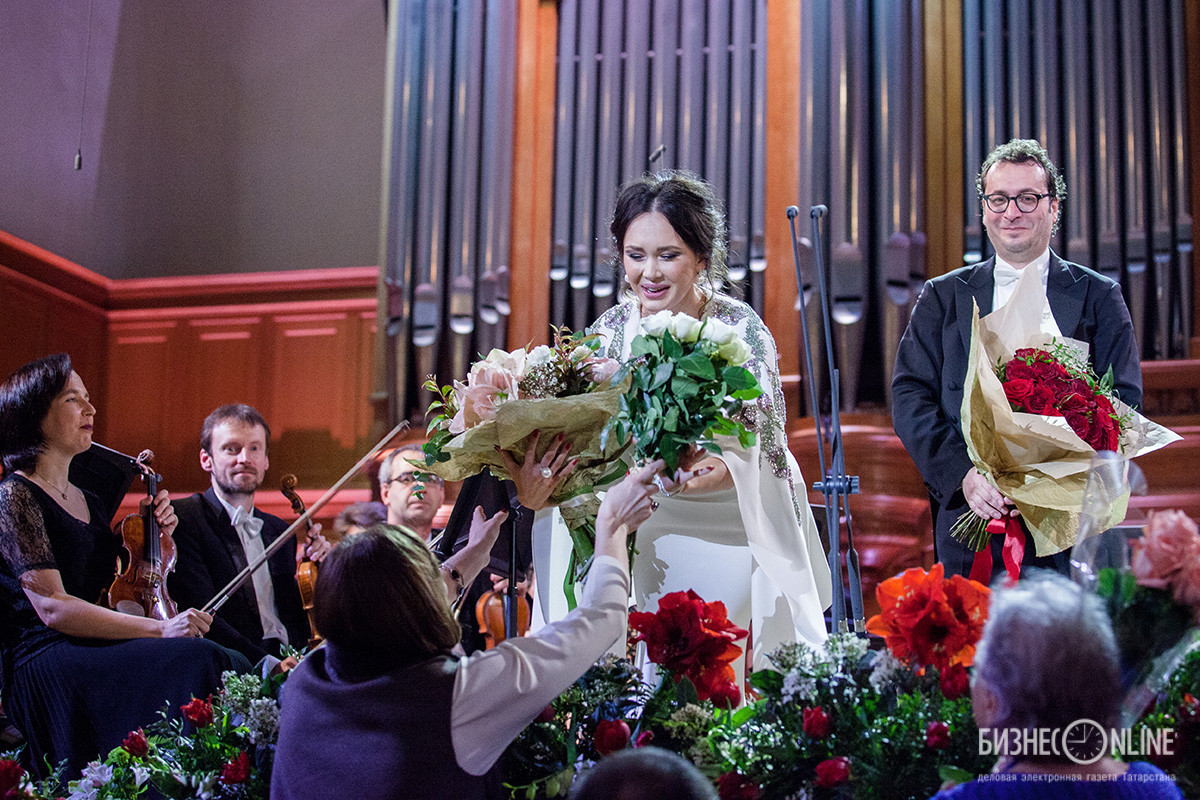Аида Гарифуллина дала сольный концерт в Большом зале Московской консерватор...