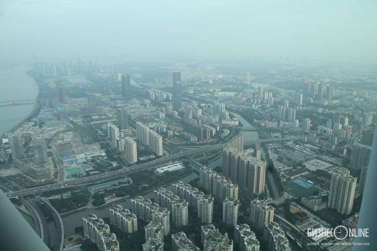 Гуанчжоу. Вид сверху