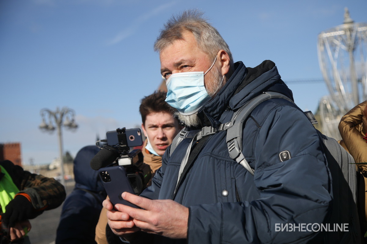 Российский журналист, телеведущий, один из основателей и главный редактор «Новой газеты» Дмитрий Муратов