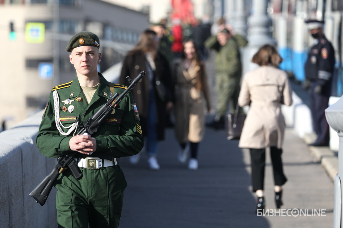 План репетиции парада