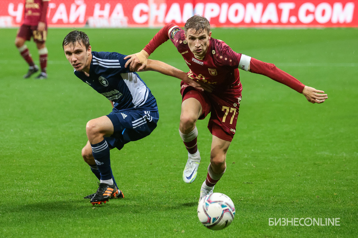 Дзагоев забил первый гол за «Рубин»