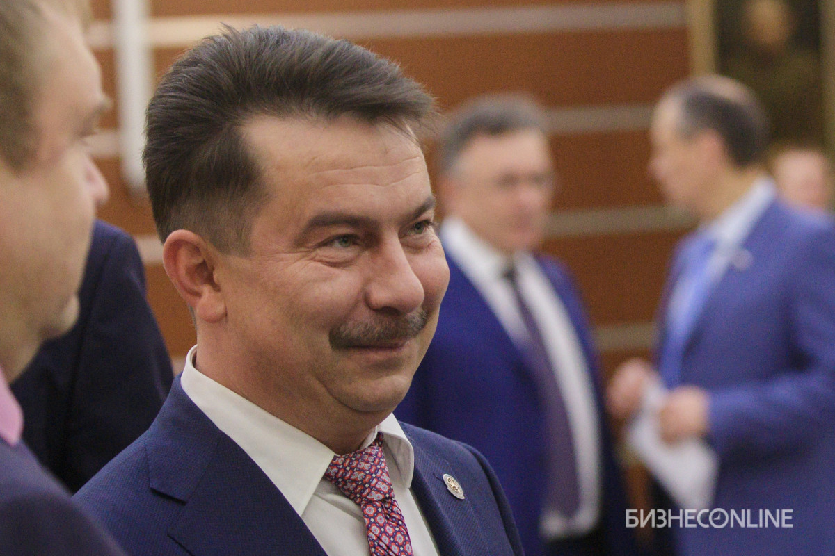 Марат Садыков перед заседанием Госсовета РТ
