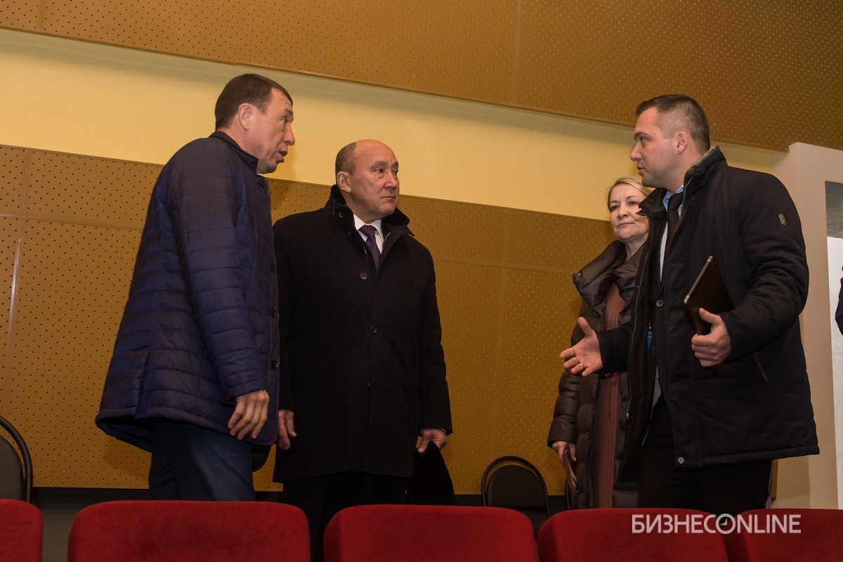 Рамиль Муллин и Марат Ахметов посетили театральный комплекс «Джалиль»