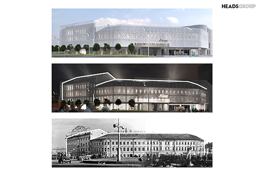 Куликовский утверждает, что предлагаемый проект  воссоздает облик существовавших на площади Тукая здания «Татпотребсоюза», утерянных «Музуровских номеров» и примыкавшим к ним двух жилых зданий