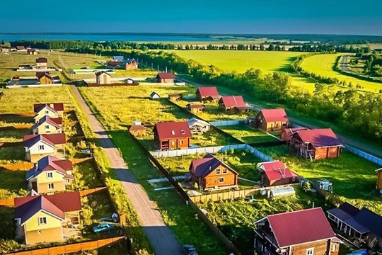 Коттеджный поселок «Умырзая» - проект реализованный компанией в Лаишевском районе на берегу Камы с собственной управляющей компанией