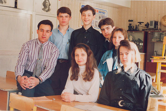 Азат Ахунов – учитель арабского языка в школе №39, 1994 г.