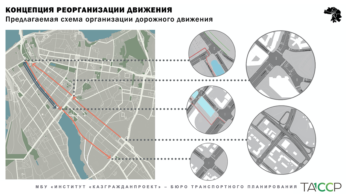 Казанское большое кольцо схема на карте казани