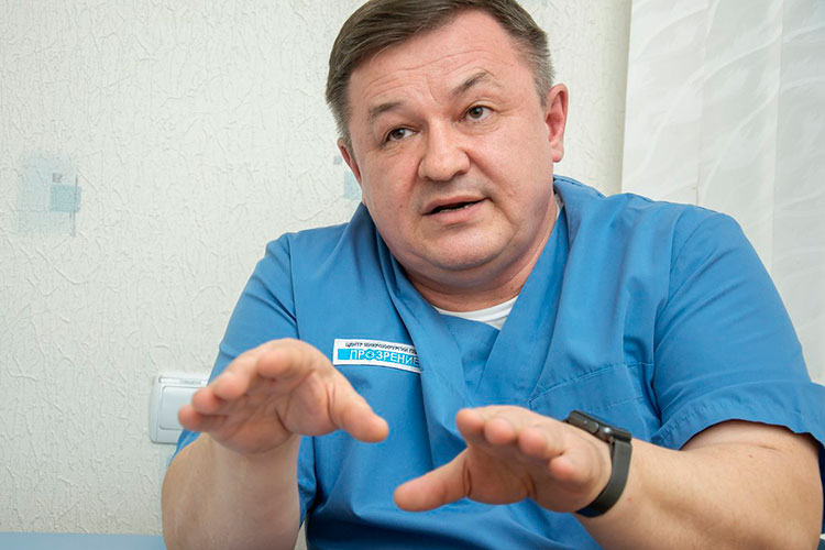 Рустам Гилязев: «В связи с коронавирусом клиника в 1/09 (горбольница 5) выпадала, и объемы, которые были выделены на офтальмологию, не оказывались»