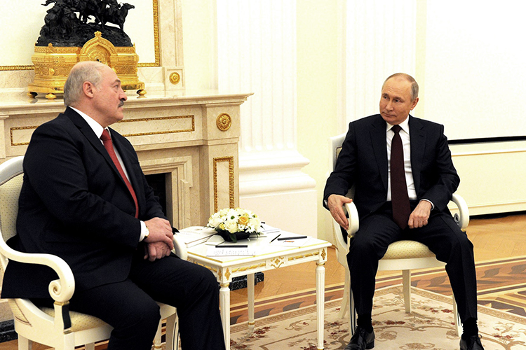 Путина в Кремле встречался с Лукашенко. От этого общения ждали сенсации, но она не произошла