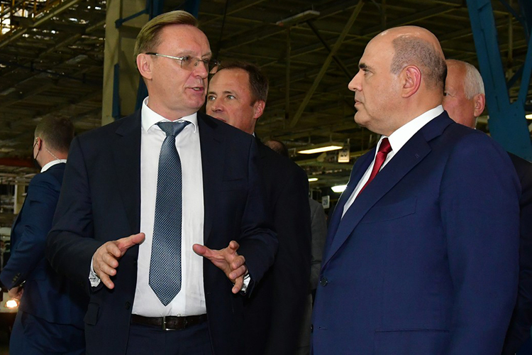 Когогин – Мишустину: «Мы продаем автомобили по записи!»