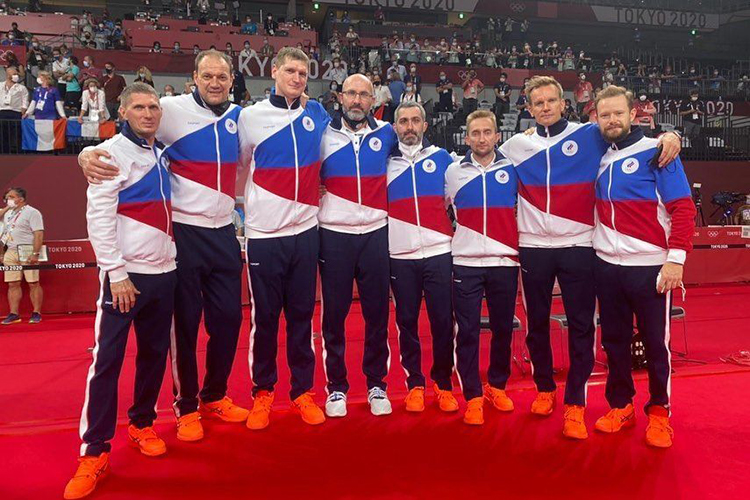 Штаб сборной России на Олимпиаде в Токио