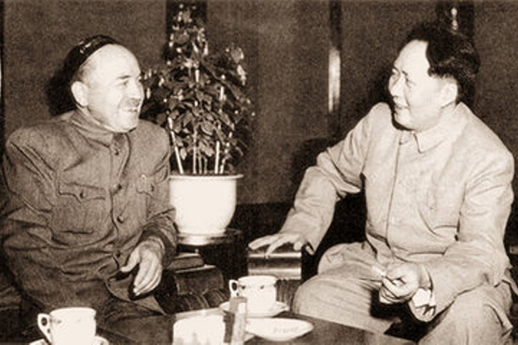 Мао Цзэдун и Бурхан Шахиди