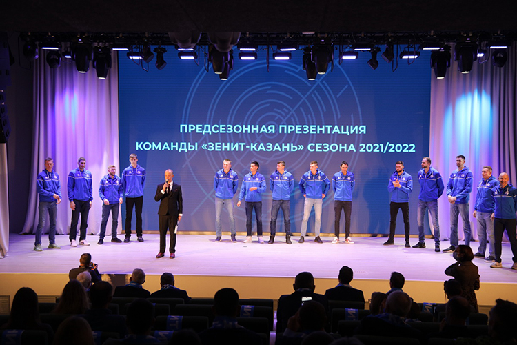 Казанский «Зенит» провёл презентацию команды на сезон 2021/22