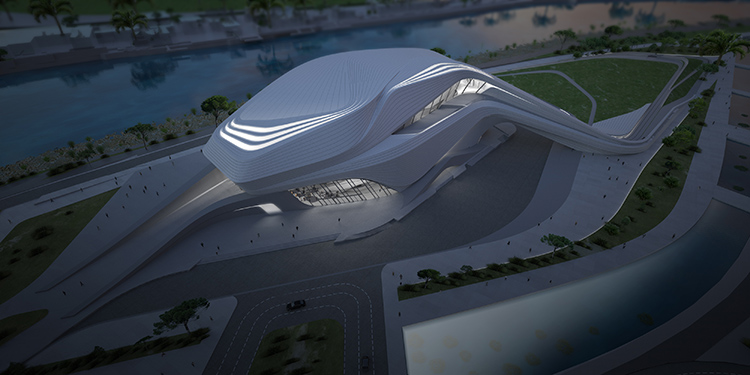 В числе консорциума — всемирно известное бюро Zaha Hadid Architects, названное в честь основателя ирако-британского архитектора арабского происхождения Заха Хадид
