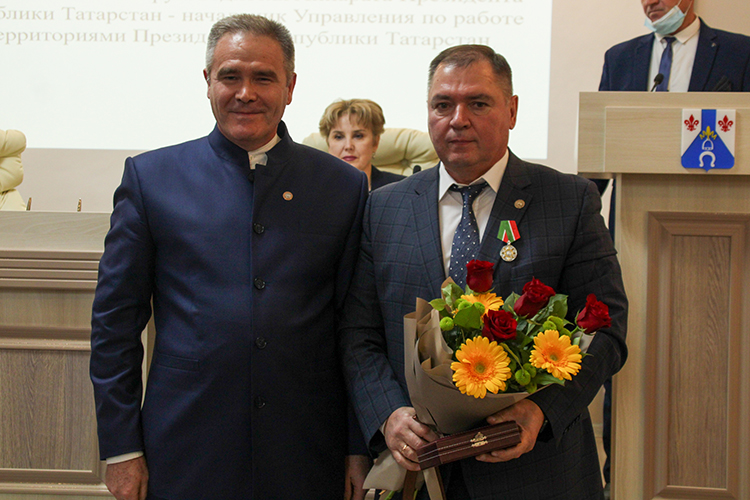 Валерий Чершинцев награждён медалью от имени Президента РТ за заслуги перед республикой