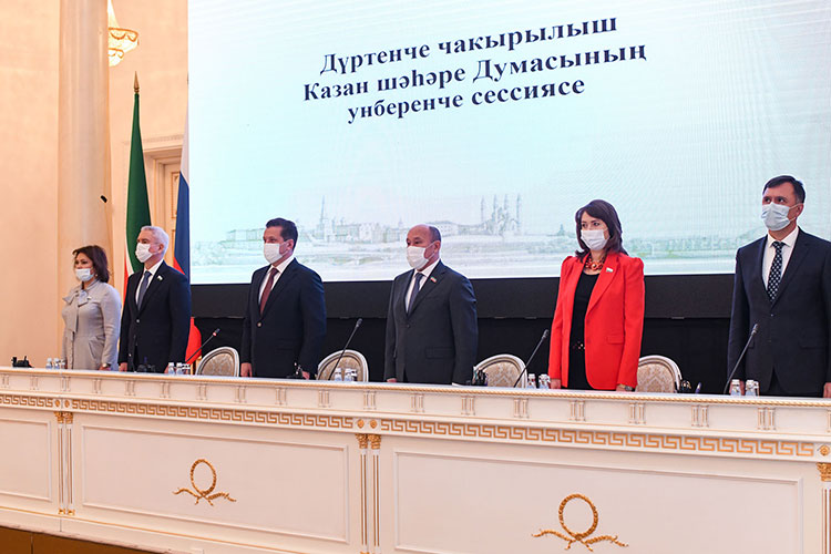 Депутаты Казгордумы провели последнюю в этом году сессию городского парламента