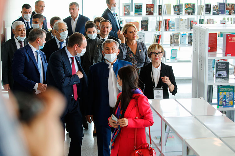 Открытие Национальной библиотеки РТ в Казани